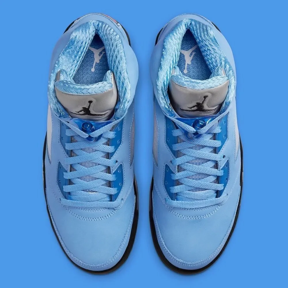 Nike Air Jordan 5 UNC University Blue Black DV1310-401 size 8 - 14